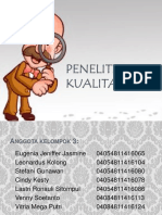 PPT Penelitian Kualitatif Klmpk 3 - Juni 2015