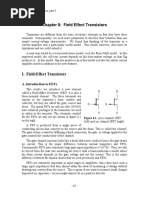 Chapter 8: Field Effect Transistors: A. Introduction To Fets