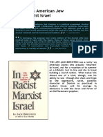 Jack Bernstein-Life of An American Jew in Racist Marxist Israel