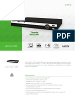 Datasheet Ficha Tecnica - Hdcvi 1032 0