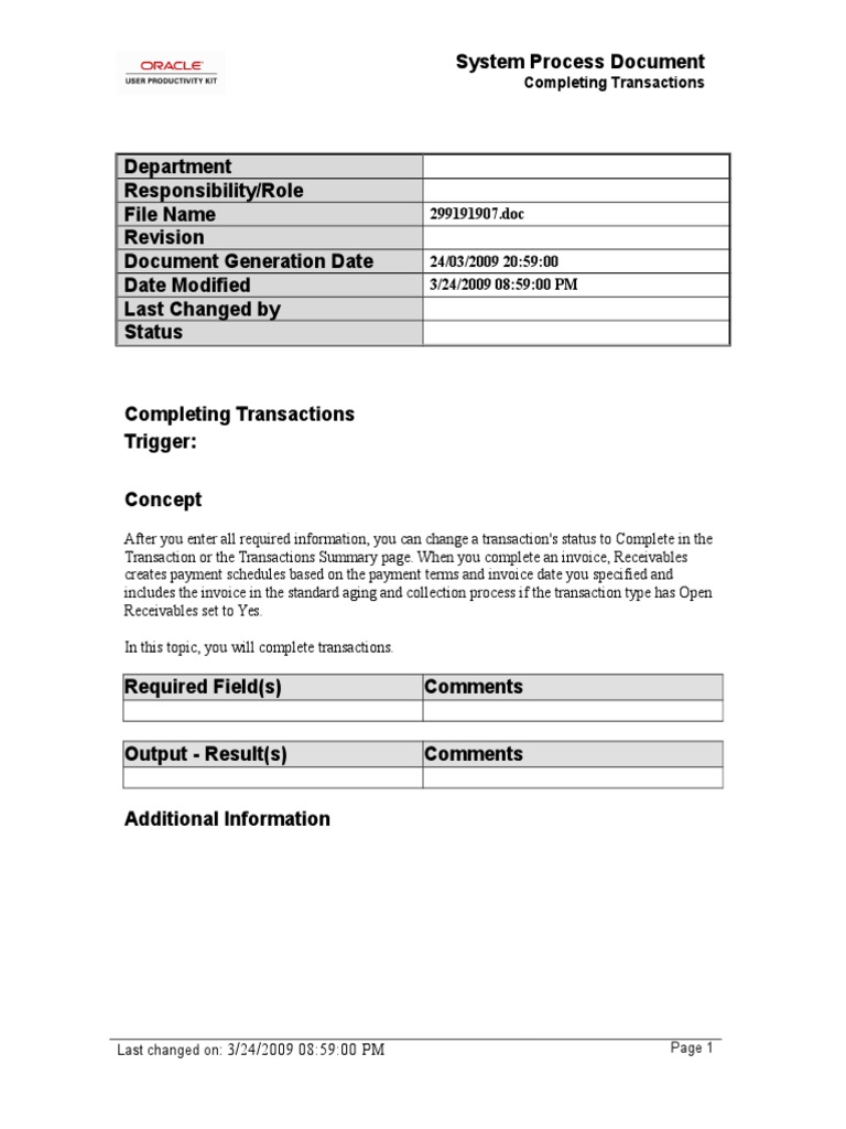 Completing Transactions in Receivables | PDF | Finance & Money Management