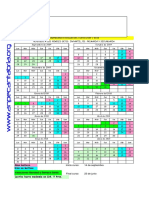 Calendar I o Escola R 0910