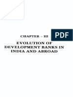 Evolution of Development Banks in India and Abroad: Chapter - Iii