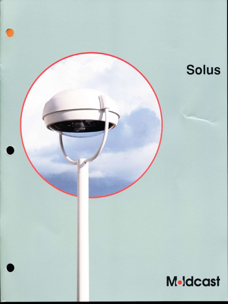 Moldcast Solus Brochure 1997 | Lighting | Components