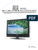 Service Manual: Model NS-LTDVD19-09CA