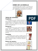 Lesiones de Rodilla - Doc Xavier