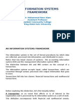 An Information Systems Framework