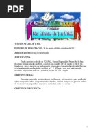 Projeto sobre a Paz - Escola 