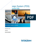 PDS Piping Component Data