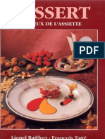 Dessert Au Creux de Lassiette (Lionel Raiffort - Francois Tatte)