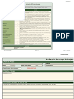 Modelo Plano de Projeto