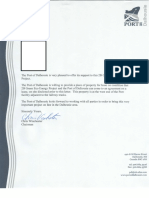 Letter of Support Port Authority of Dalhousie