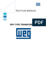WEG Dry Type Transformers Instruction Manual English