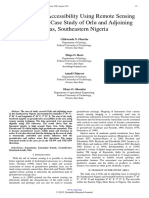 Groundwater Accessibility Using Remote Sensing Technique: A Case Study of Orlu and Adjoining Areas, Southeastern Nigeria 