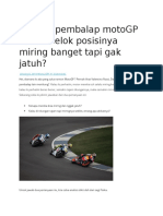 Kenapa Pembalap motoGP