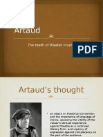 Artaud: The Teath of Theater Cruelty