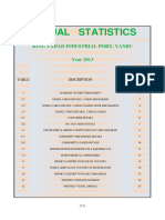 King Fahad Industrial Port annual cargo statistics