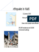 Earthquake in Haiti