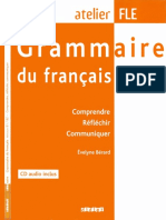 Grammair Du Francais Niveaux B1 B2 Coperta