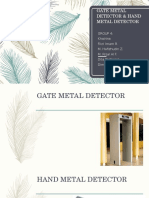 Gate Metal Detector & Hand Metal Detector