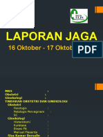 Laporan Jaga: 16 Oktober - 17 Oktober 2014