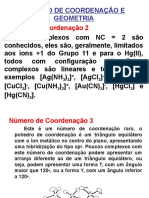 Geometria Dos Compostos de Coordenação