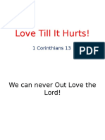 Love Till It Hurts!