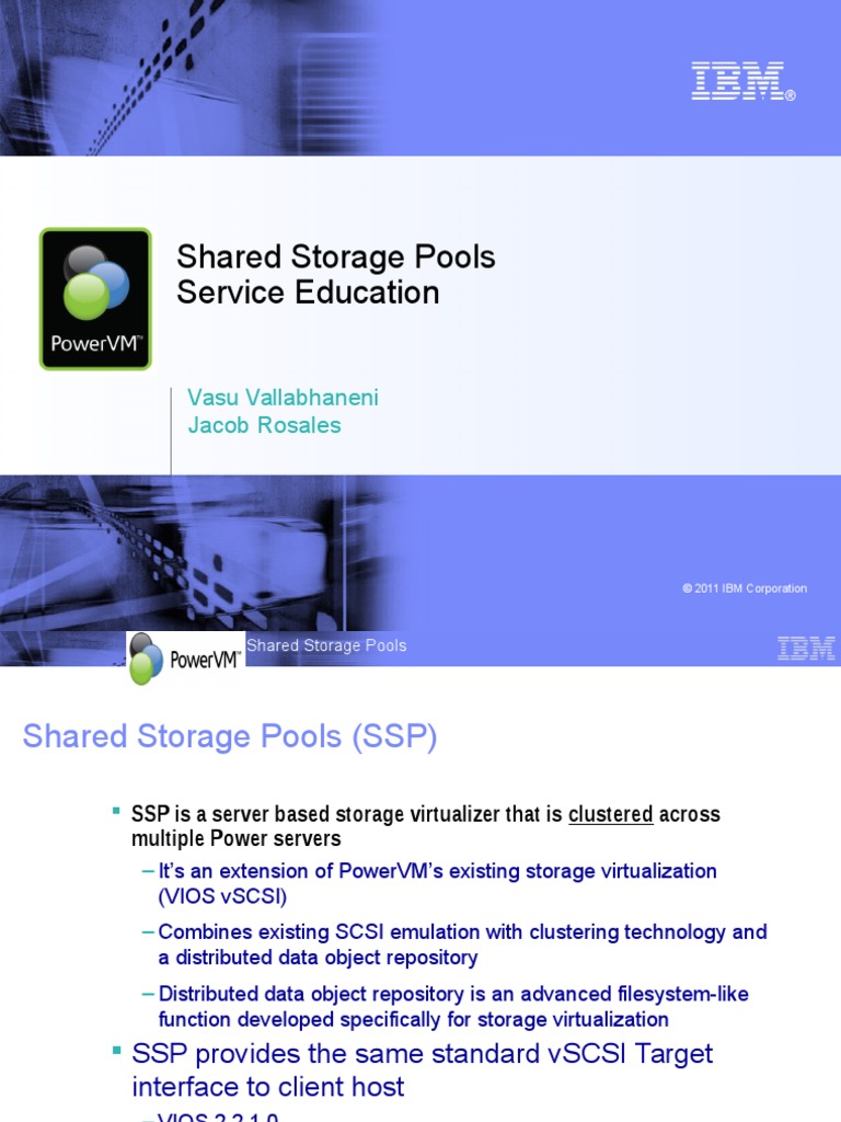 AIX SSP ServiceEduDec | PDF | Computer Cluster | Backup