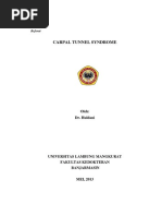 Download Carpal Tunnel Syndrom by Sakinah Nurul Aini SN294073150 doc pdf
