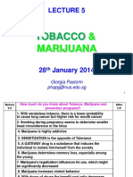 LECTURE 5 Tobacco&Marijuana