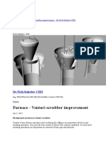 Furnace - Venturi Scrubber Improvement