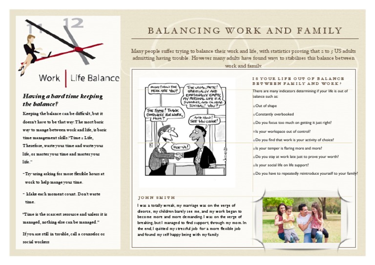 Work-Life Balance Tips & Solutions | PDF