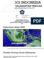 Geologi Regional Kalimantan Tengah