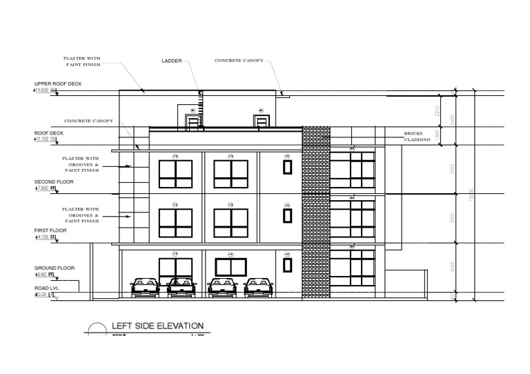 Architectural Elevation Plan | PDF