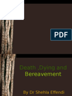 Death, Dying & Bereavement
