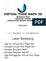 Virtual Tour Maps 3D Berbasis Web