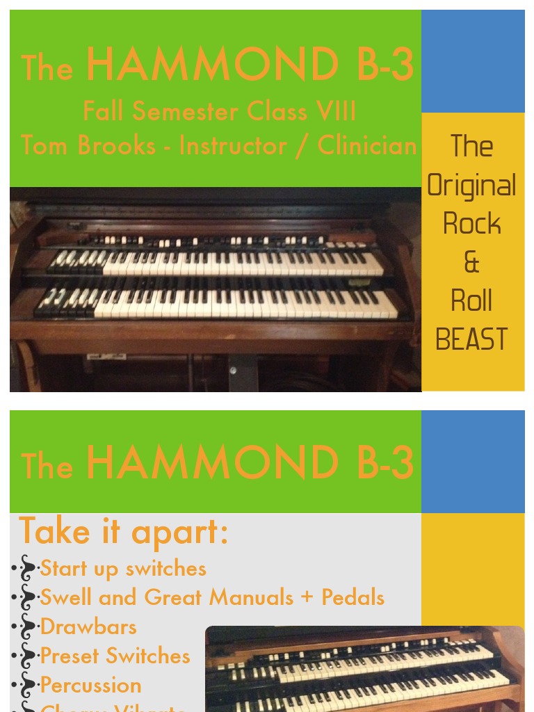 7 the hammond b 3 pdf keyboard instruments musical compositions
