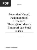 Download Penelitian Narasi Fenomenologi Grounded Theory Etnografi dan Studi Kasus by Wahyono Saputro SN294097771 doc pdf