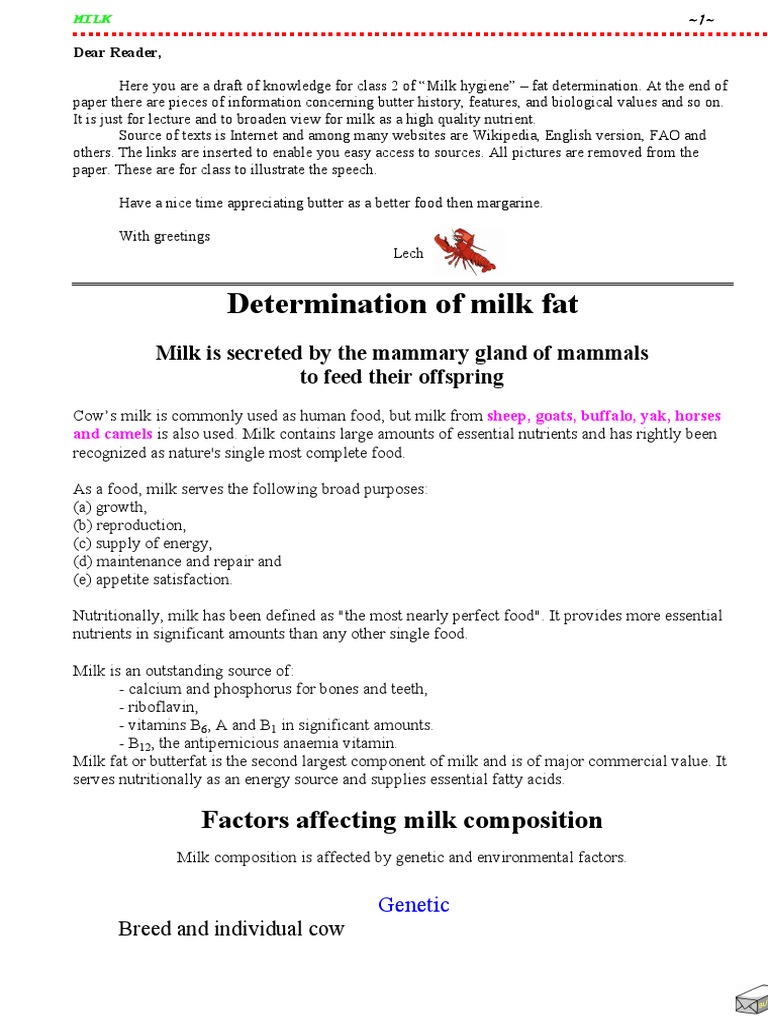 Milk Class Butter Milk