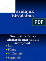 A Szófajok Birodalma