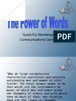 Power of Words B