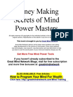 Greatest Money Secrets of the Master