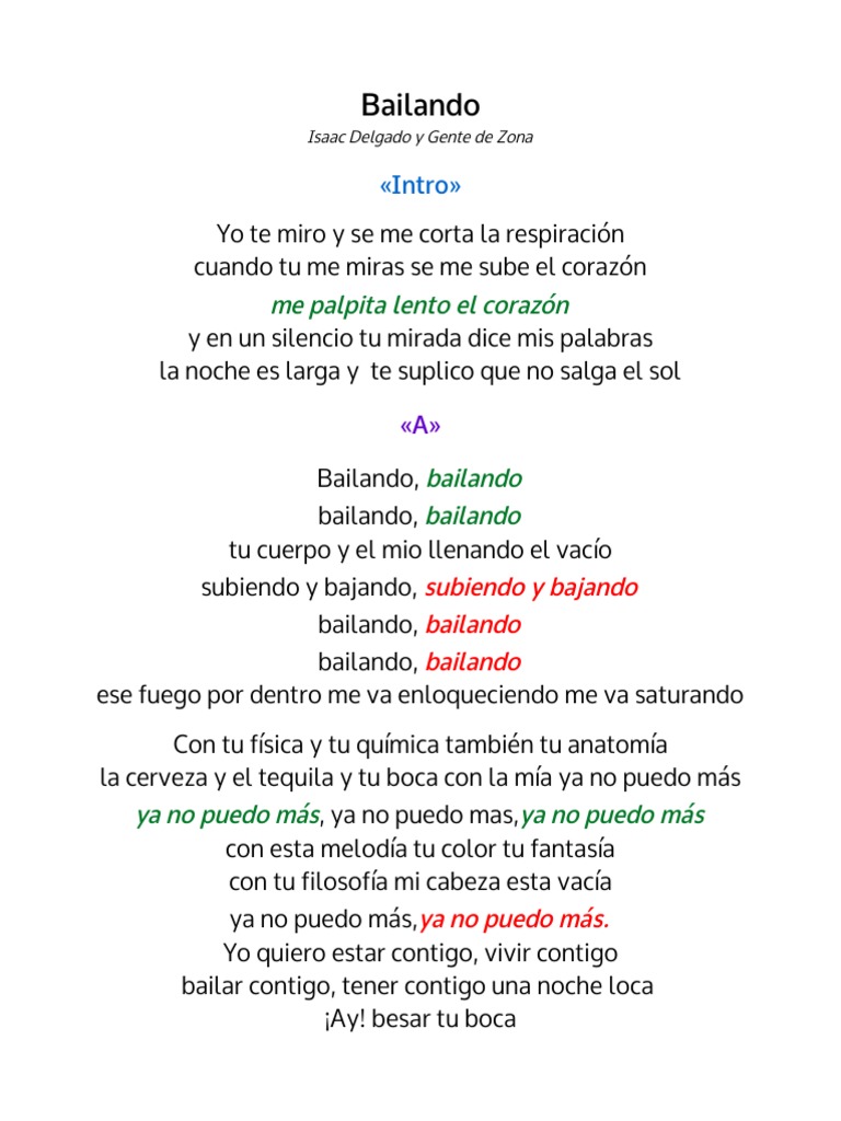Letra de 