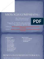 MIOLOGIA COMPARADA 1