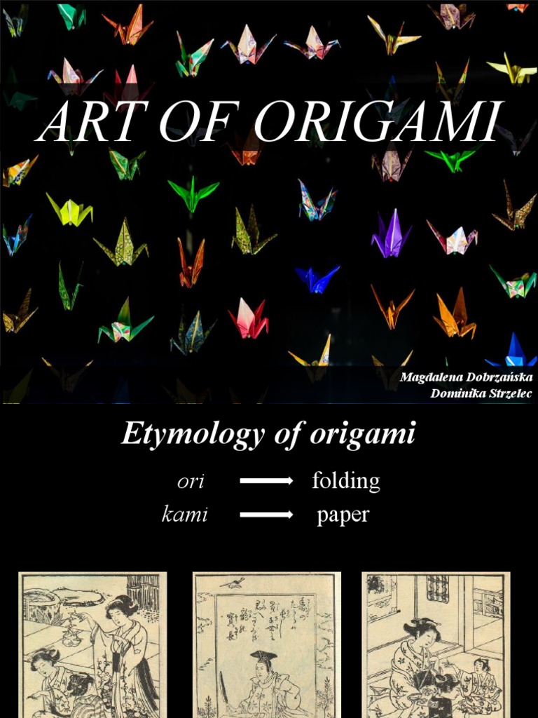 Exploring the Art of Origami Techniques | PDF | Origami | Psychological ...
