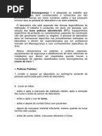 3 - Níveis de Biossegurança