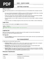 Unix Quick Guide