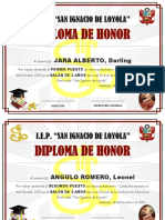 Diplomas de Honor