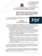 LEI 995-2006 (Plano Diretor Com Alterações.)