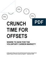 Crunch Time For Offsets: Where To Now For The Voluntary Carbon Market?
